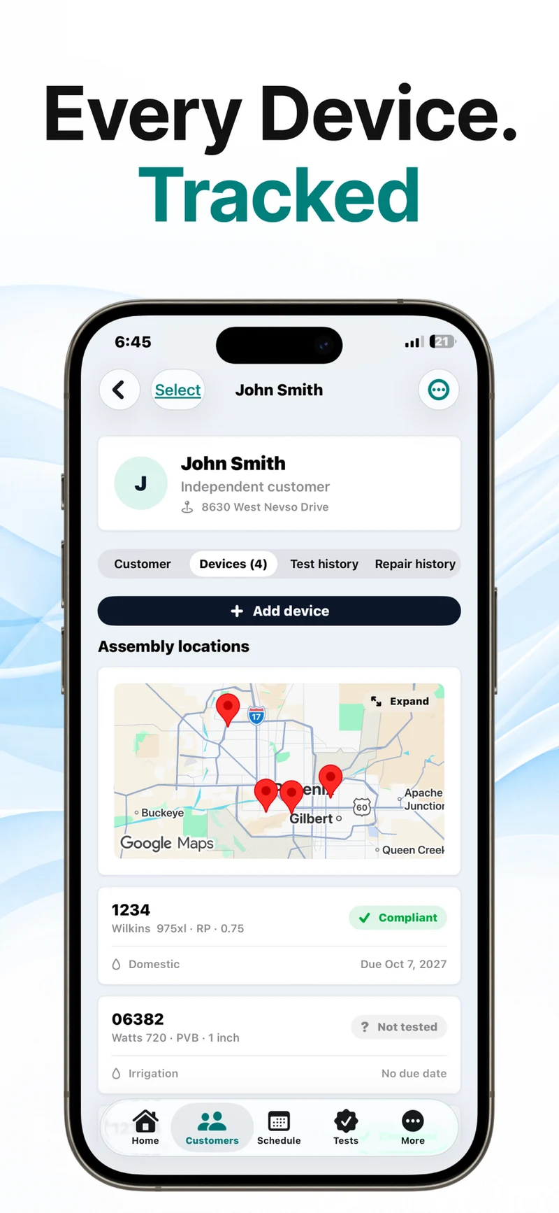 FlowShield — Scheduling & field tools